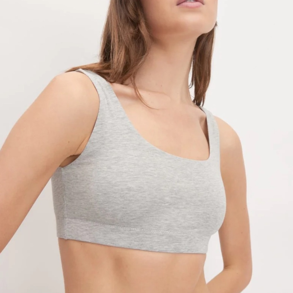 Everlane Cotton tank Bra